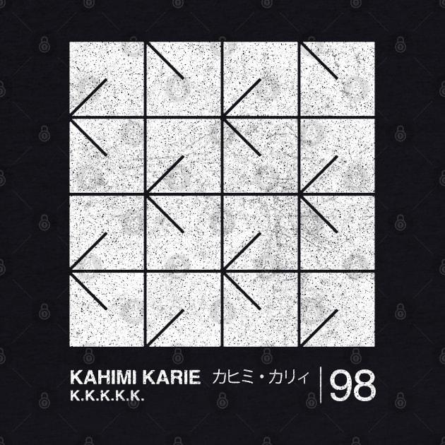 Kahimi Karie  / Minimalist Graphic Design Fan Artwork by saudade